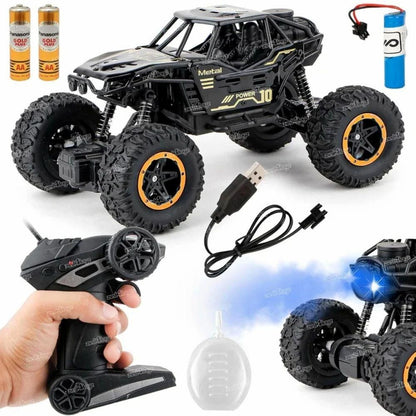 Remote Controlled  Rock Crawler Monster Truck Toy Vehicle