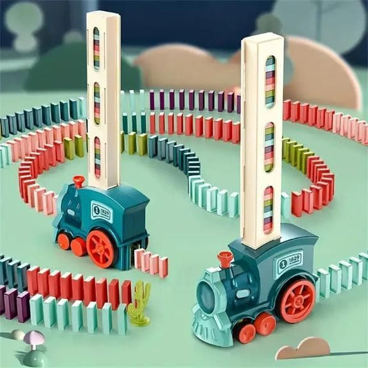 Train Toy Domino Set with Sound Effects