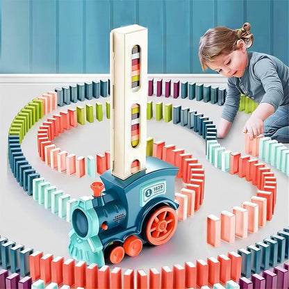 Train Toy Domino Set with Sound Effects