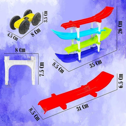 Multi level Ramp Racing Car Toy Set