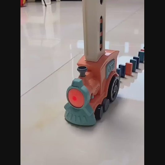 Train Toy Domino Set with Sound Effects